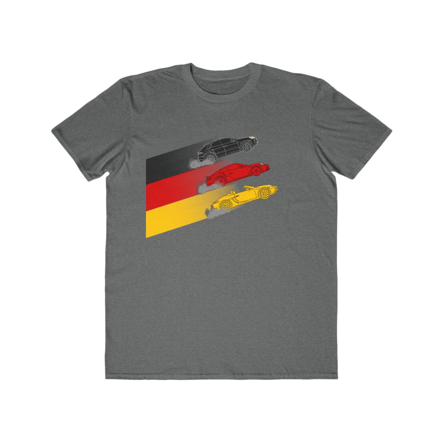 Porsche German Flag Mens T