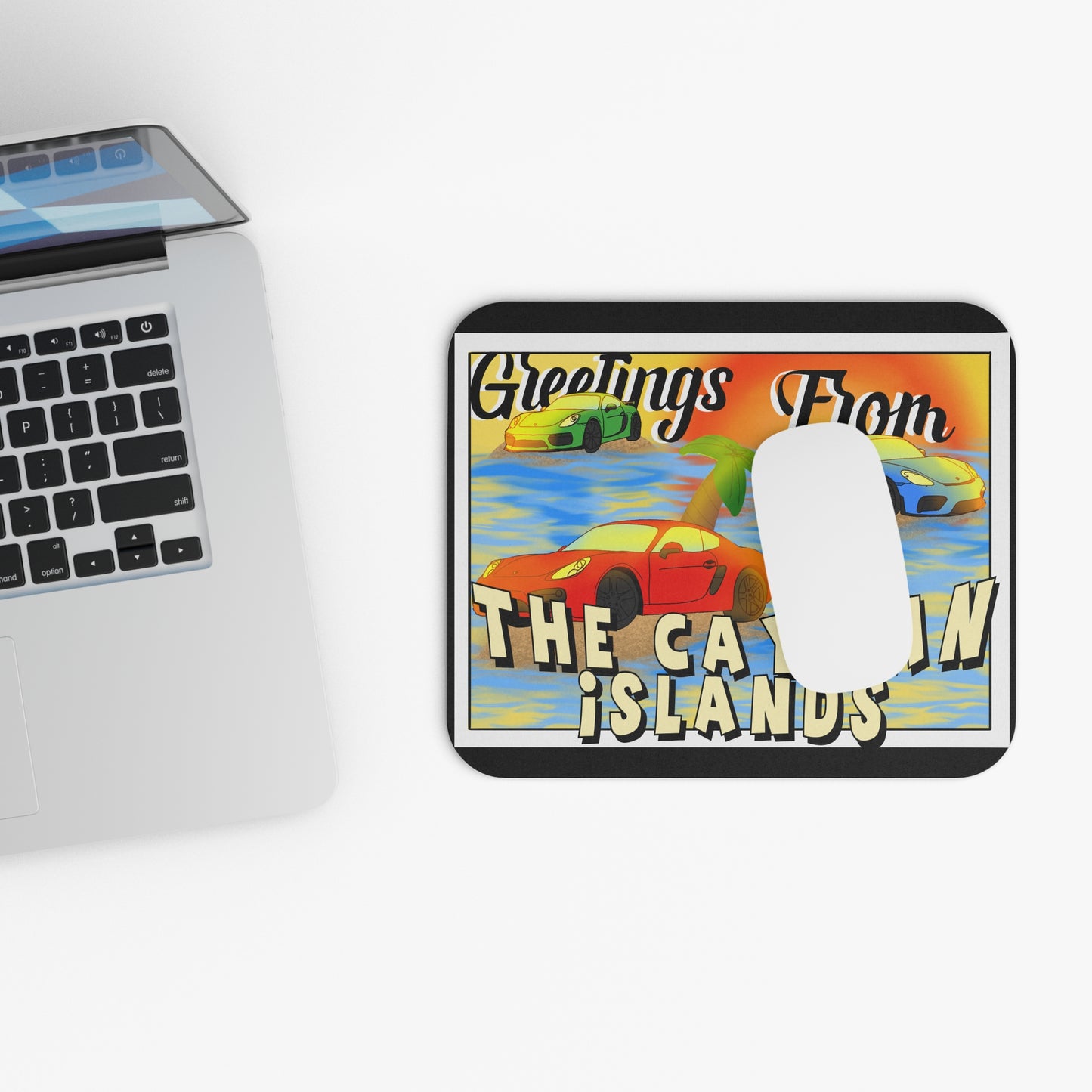 Cayman post card Mouse Pad