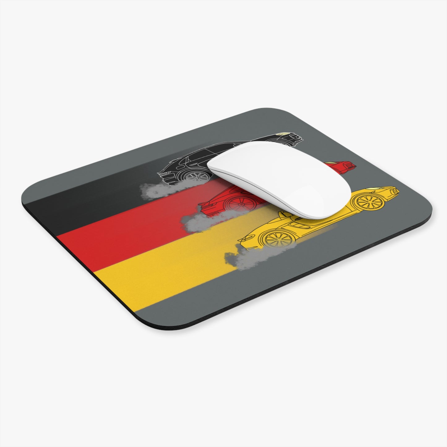 Porsche German flag Mouse Pad