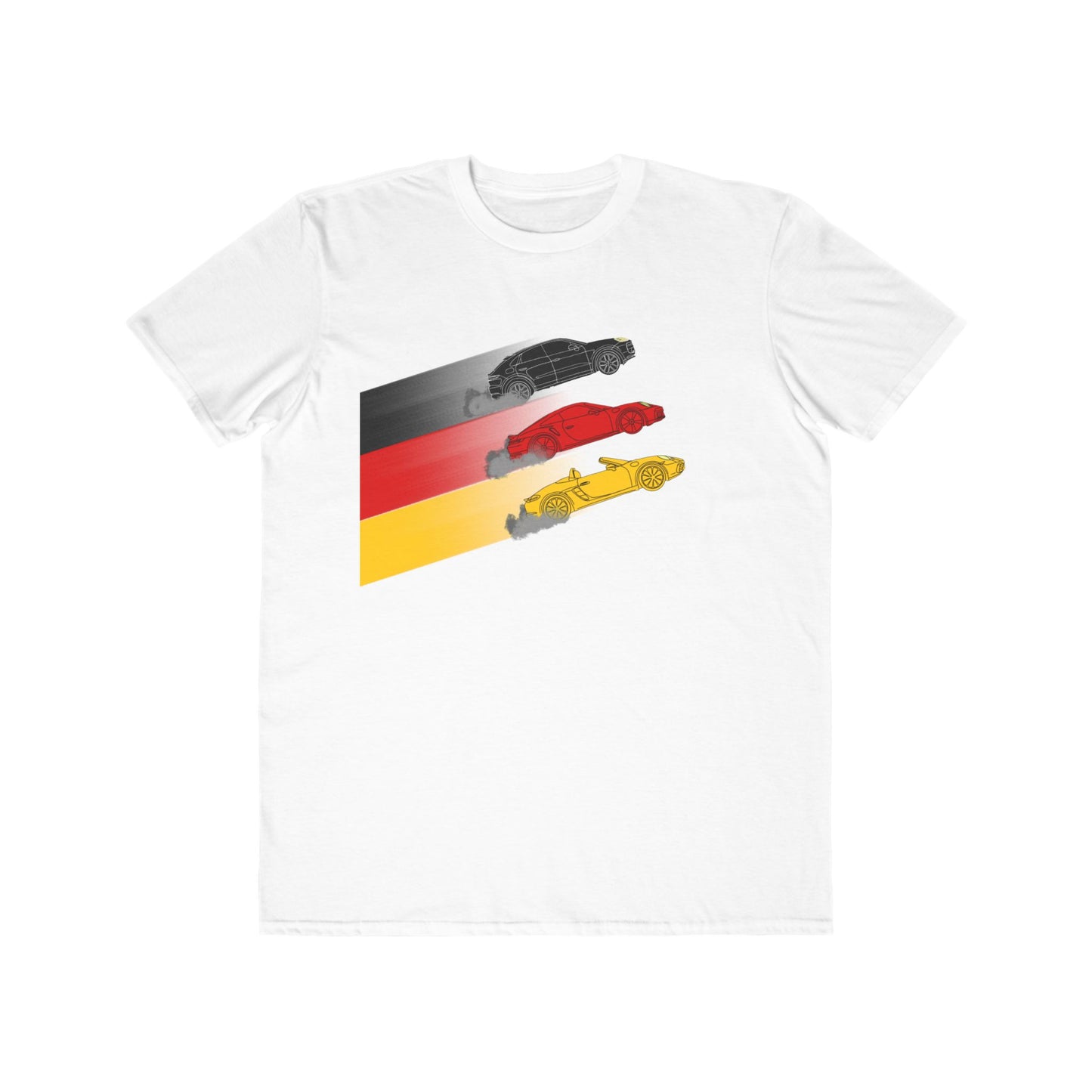 Porsche German Flag Mens T
