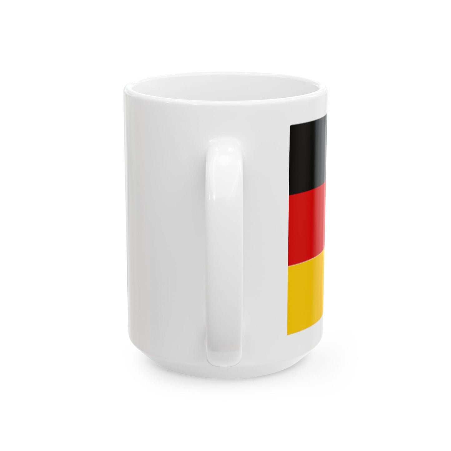German flag coffee cup