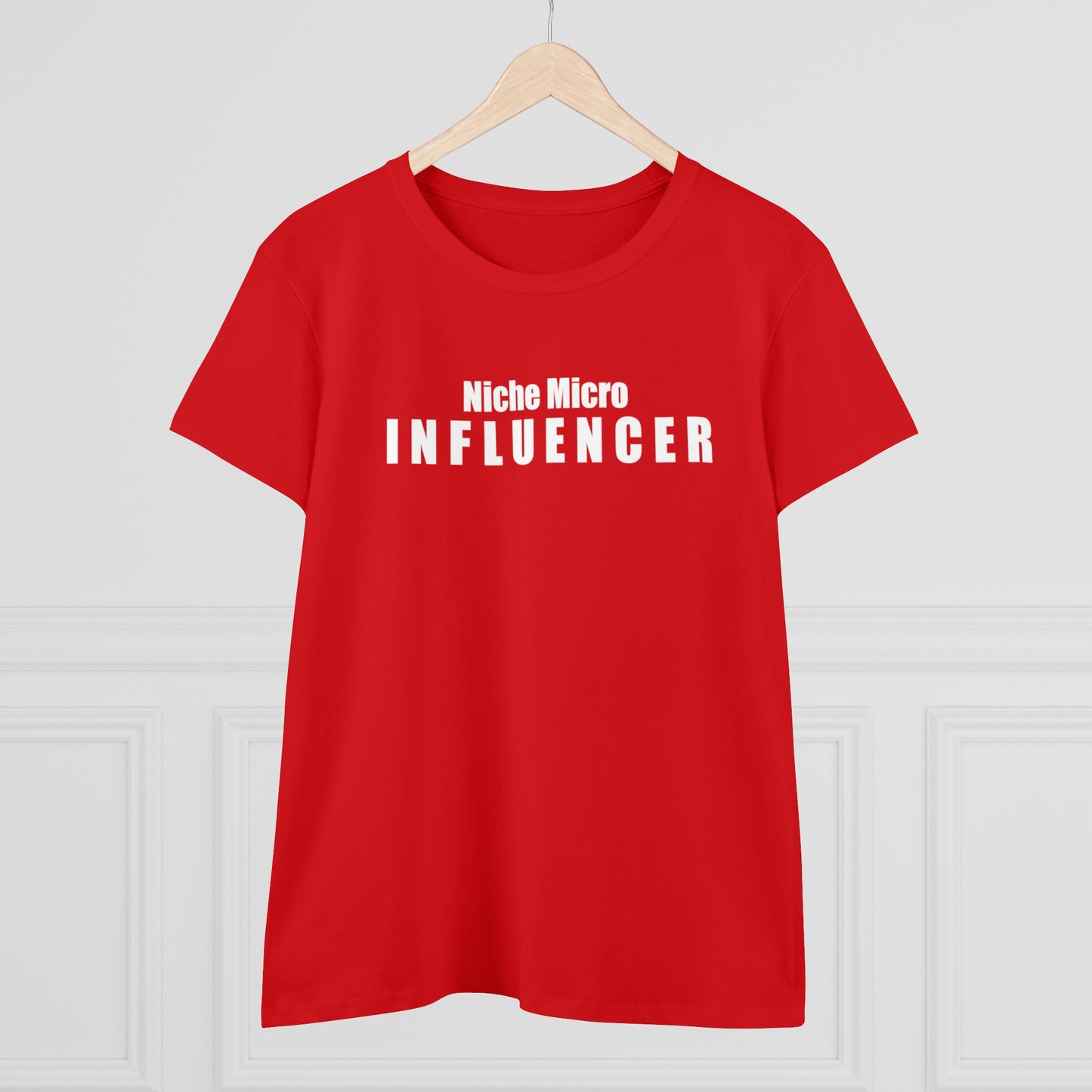 Women's Niche micro influencer T