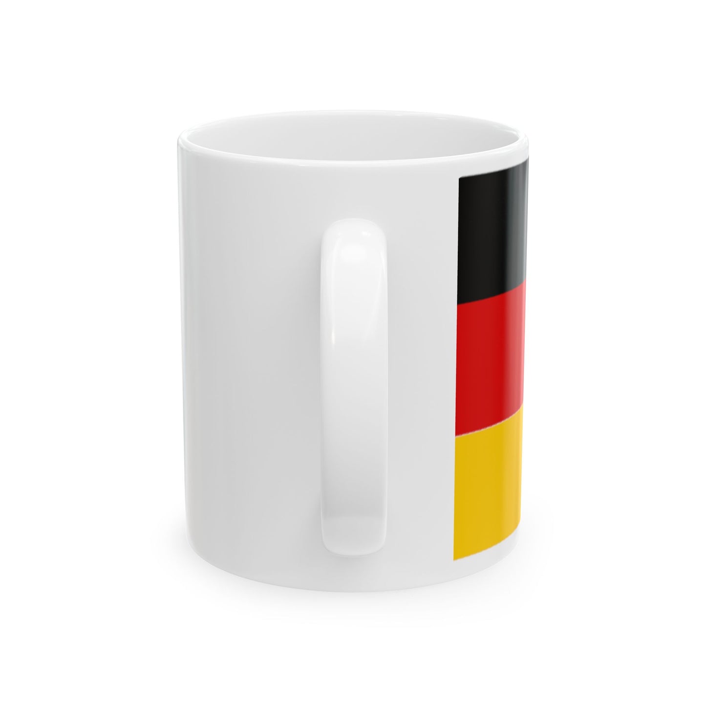 German flag coffee cup