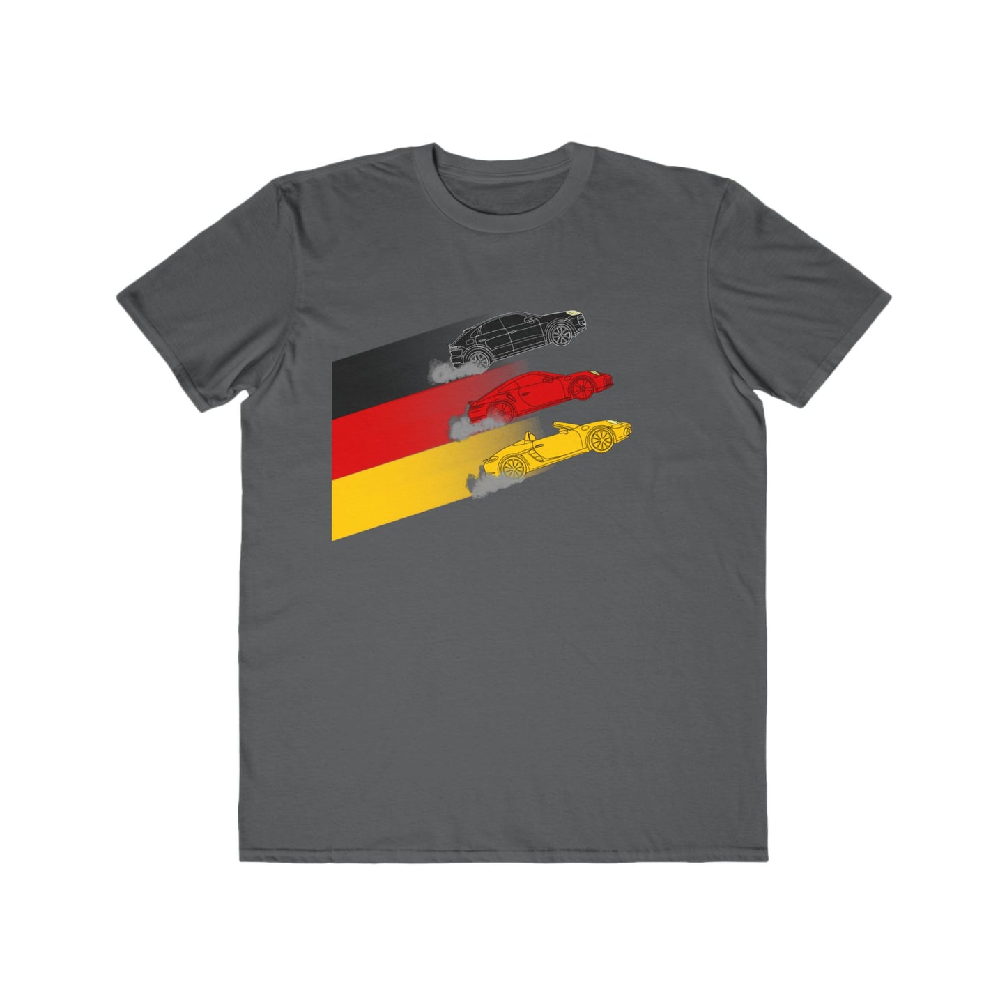 Porsche German Flag Mens T