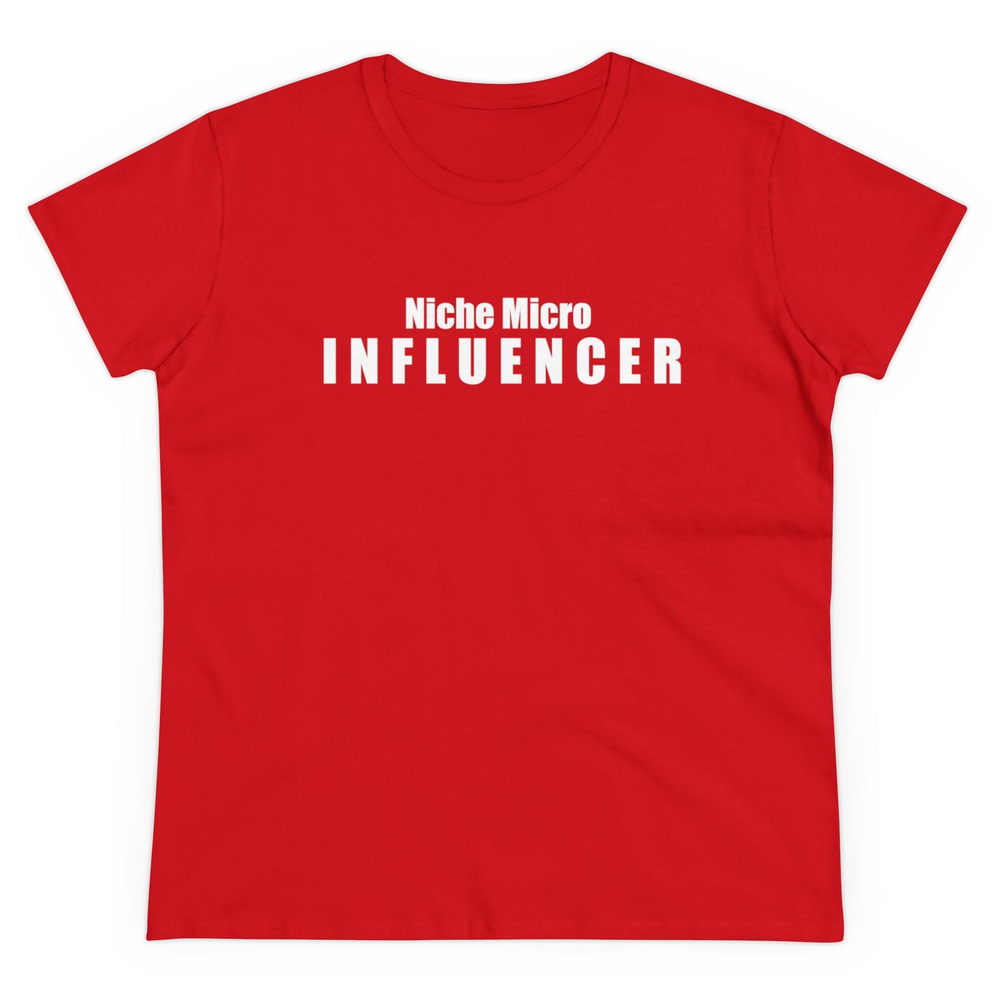 Women's Niche micro influencer T
