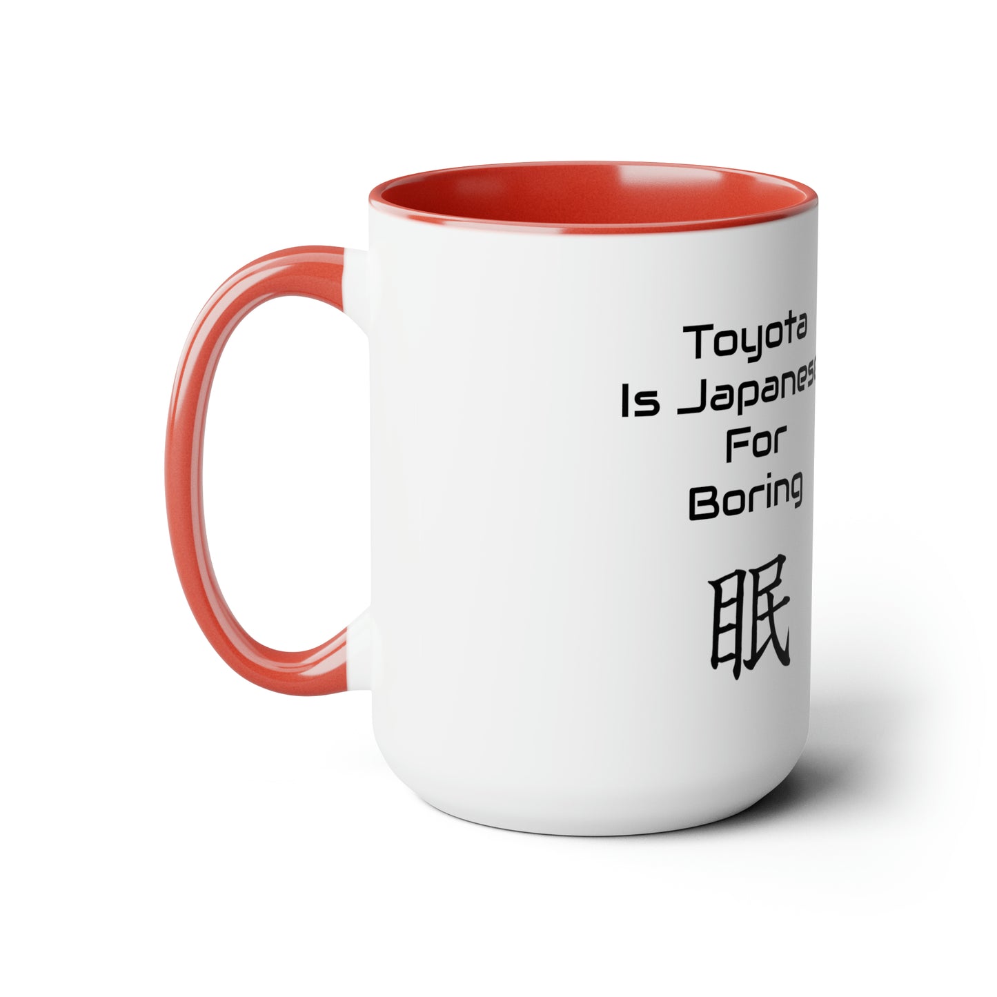Toyota Translated mug.