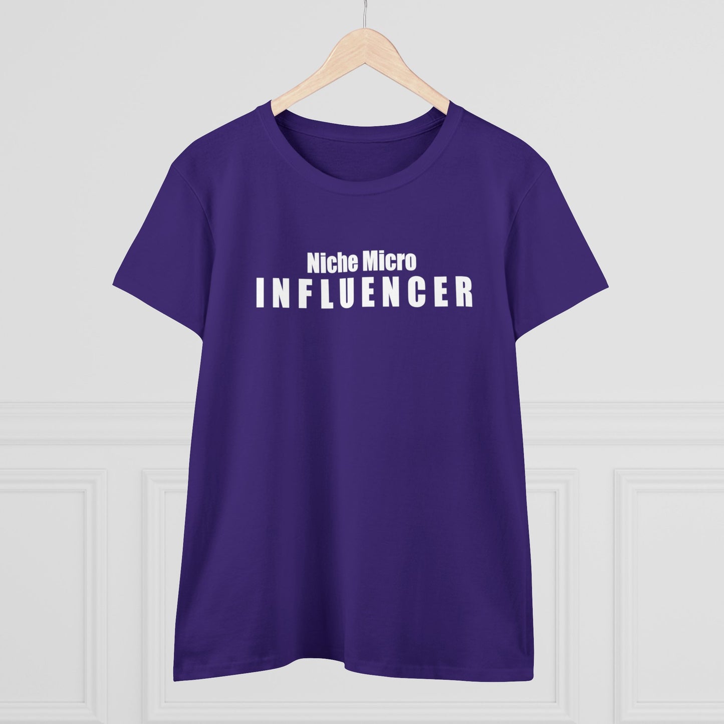 Women's Niche micro influencer T